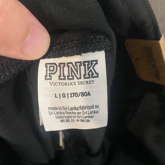 NWT Vs Pink High waist cotton legging size large - Picture 3 of 4